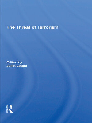 cover image of The Threat of Terrorism